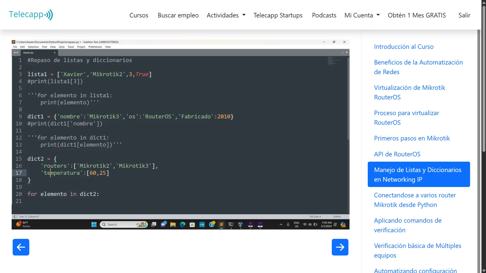 Curso de Automatización de Redes Mikrotik