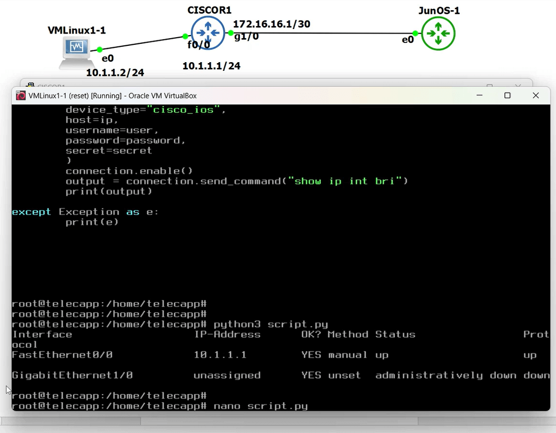 Cursos de Network Automation Python Cisco - Telecapp