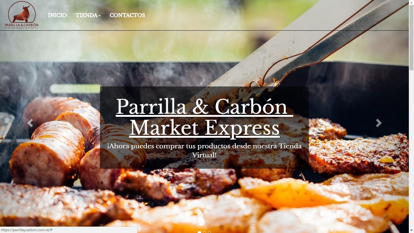 Tienda Virtual Parrilla Carbón