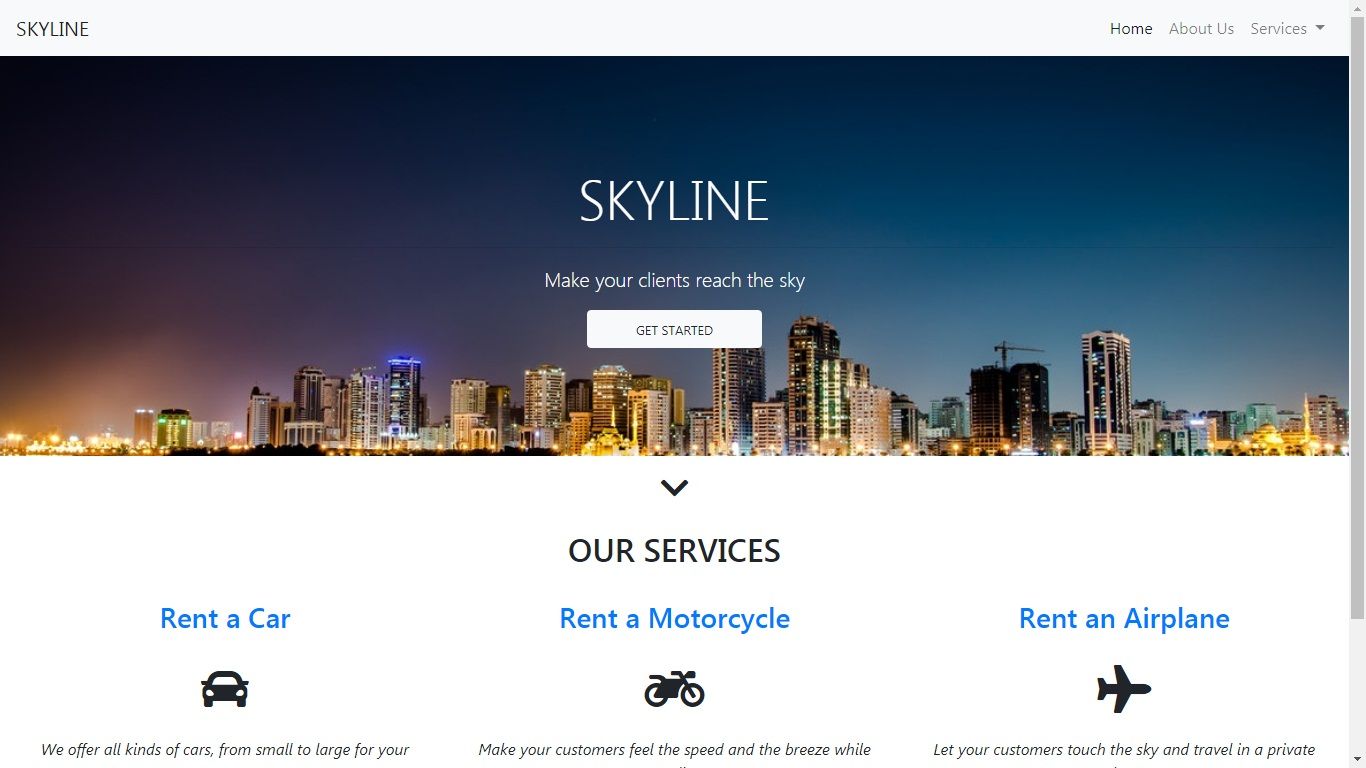 App Web Skyline