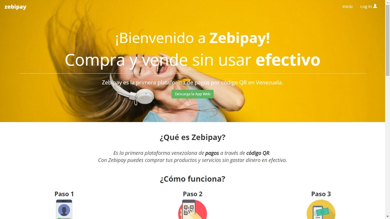 Plataforma de Pago Web Zebipay